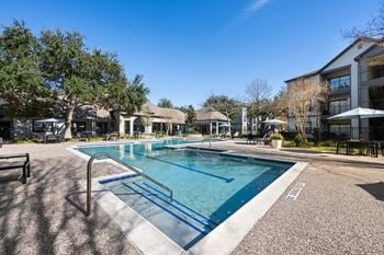Swimming pool and relaxing area